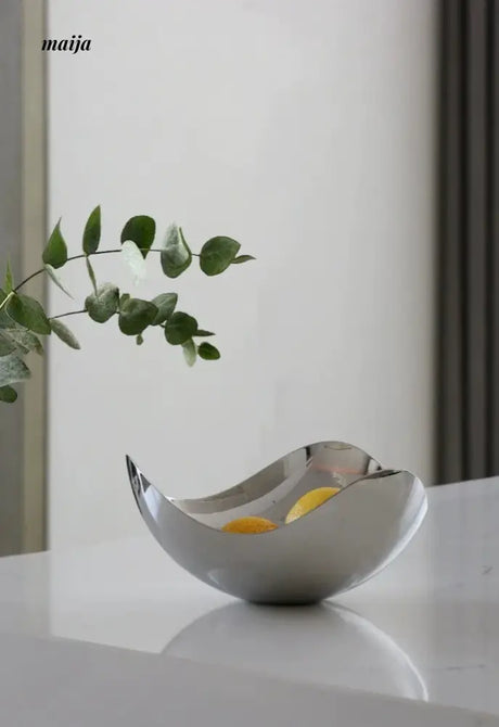 COLOURHUNTER Scandinavian Stainless Steel Fruit Bowl from maija