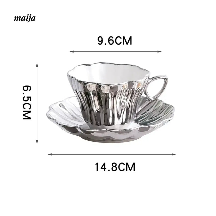 LIVETAI High-Quality Silver Glass Set from LIVETAI