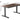 Black and White N3 Smart Electric Lift Table from Hbada