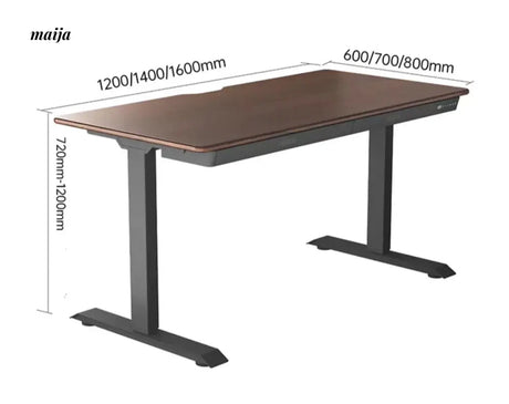 Black and White N3 Smart Electric Lift Table from Hbada