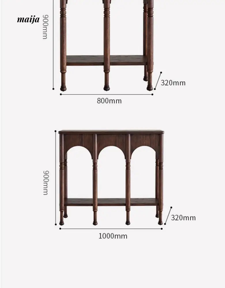 SLIGHTLYCOOL Gard Solid Wood Console Table from maija