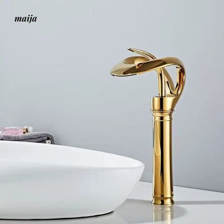 Crown Waterfall Basin Faucet from Kaiyashi