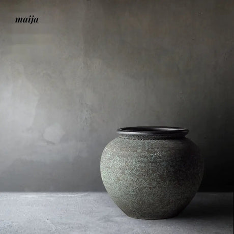 JOTO Retro Ceramic Large Vase Living Room Hotel Decoration from JOTO