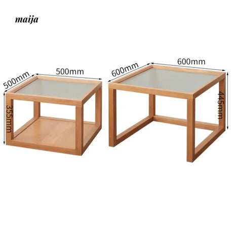 XIXI Wiley Solid Wood Nested Coffee Tables from XIXI
