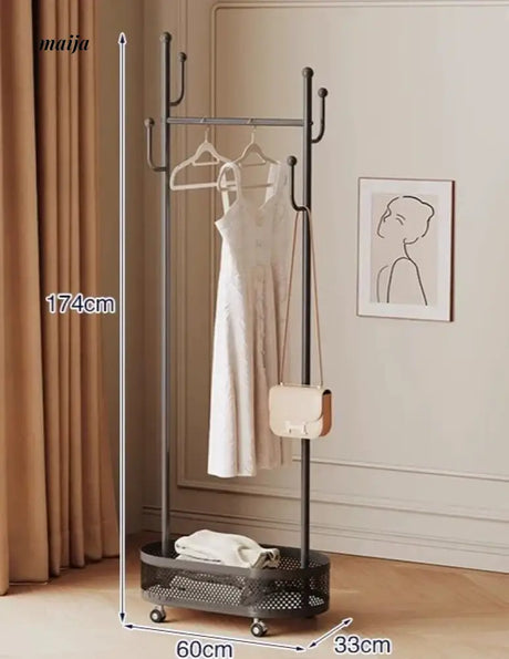 Herman Cream Laundry Basket Coat Hanger from Yate