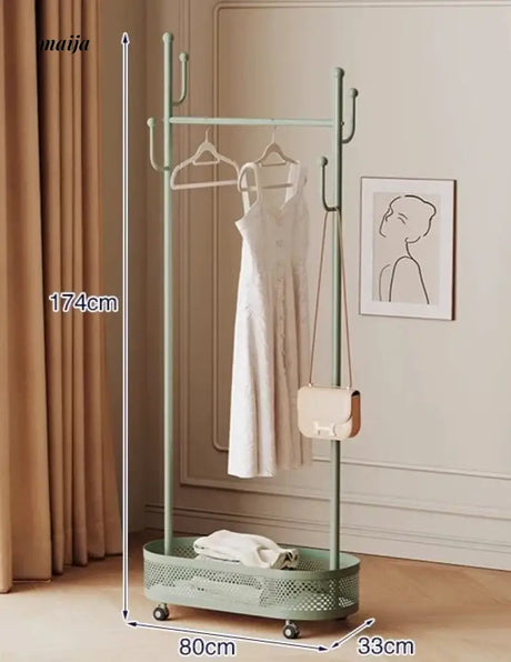 Marshall Load-Bearing Coat Hanger with Basket from AI
