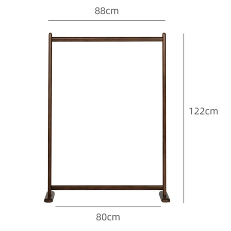 Jessie Solid Wood Clothing Rack from maija