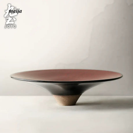 JOTO High Footed Ceramic Plate Italian Pasta Plate from JOTO