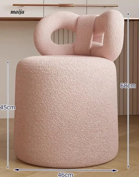 Cute Princess Bow Dressing Stool from Yeter