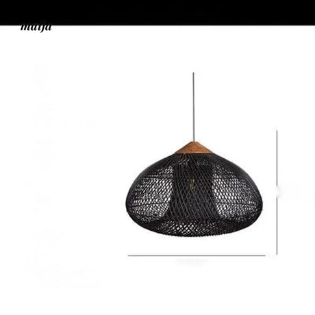 ZHONGSHAN Zen Rattan Chandelier for Restaurant from ZHONGSHAN