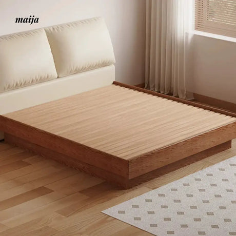 Lifting Solid Wood Bed with Storage from AI