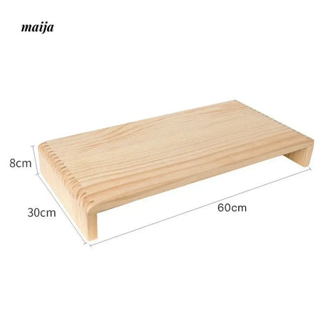 KIMACHI Simple Wooden Monitor Stand from KIMACHI