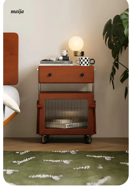 OCC Japanese Solid Wood Bedside Cabinet from OCC