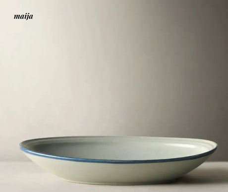JOTO Japanese Blue and White Ceramic Soup Bowl Set from JOTO