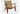 19 DREAM SPACE Solid Wood Rattan Sofa Chair from 19 DREAM SPACE