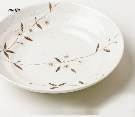 OKADA YAKI Japanese Ceramic Soup Bowl from OKADA YAKI