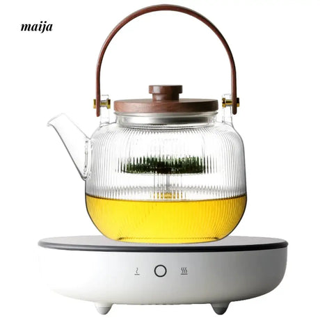 JOTO Heat Resistant Ceramic Electric Pot Double Layer Teapot from JOTO