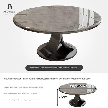 Seaton Lazy Susan Dining Table from MODENG