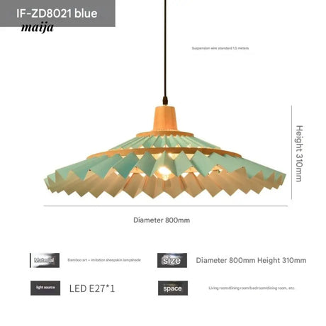 ZHONGSHAN Japanese Ceiling Lamp with Umbrella Design from ZHONGSHAN