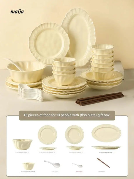 MOSE Creamy Tableware Collection from MOSE