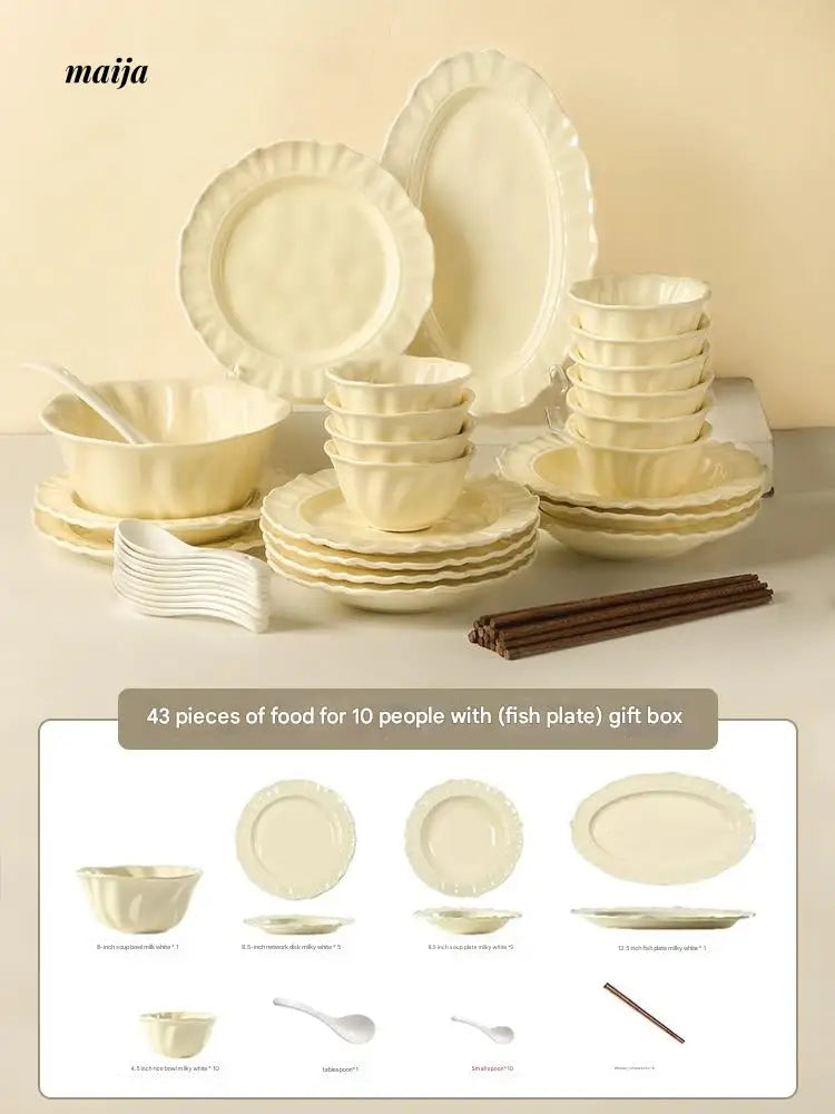 MOSE Creamy Tableware Collection from MOSE