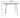 MOODSTORM Lilli Simple Iron Dining Table and Chair Set from Kaiyashi