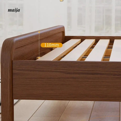 FUYUKI Jacksonville Solid Wood Bed from FUYUKI