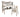 Esma Adjustable Student Desk Set from maija