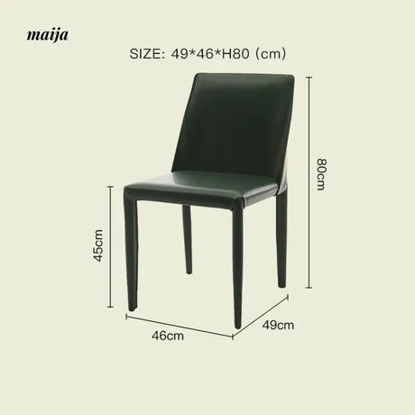 LAZYSPACE Grace Leather Dining Chair from LAZYSPACE
