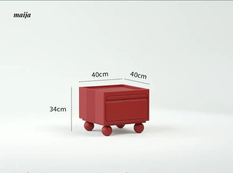 PUMPKIN BOX Modern Minimalist Bedside Cabinet from PUMPKIN BOX
