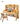 Nimbus Adjustable Primary School Desk Set from maija