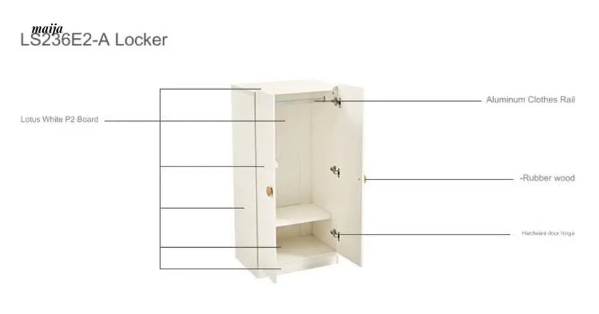 LINSYKIDS Marnie Children's Wardrobe with Drawers from LINSY KIDS