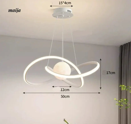 GVG Moon and Mountain Ceiling Lamp from GVG