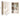 MEIHOUSE French Cream Bedroom Wardrobe Easy Assembly Storage Cabinet from MEIHOUSE