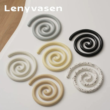 LENYVASEN Ophelia Geometric Ceramic Coaster from LENYVASEN