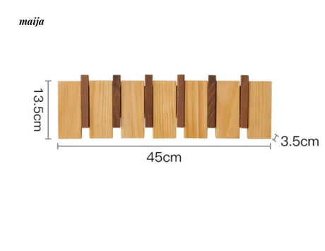 KIMACHI Wooden Piano Key Coat Hooks from KIMACHI