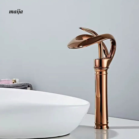 Crown Waterfall Basin Faucet from Kaiyashi