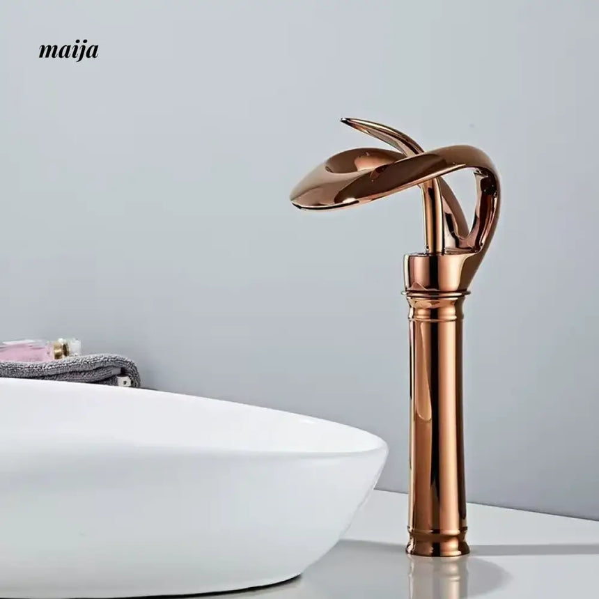 Crown Waterfall Basin Faucet from Kaiyashi