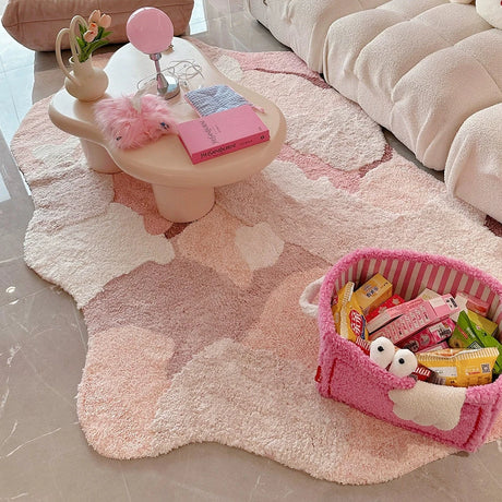KENZAKI Sakura Snow Washable Rug from KENZAKI