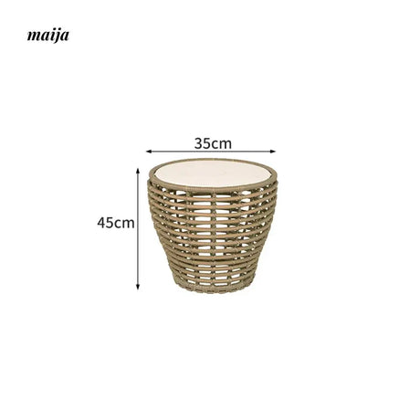 GERMAIN Estelle Rattan Sun Lounger from GERMAIN