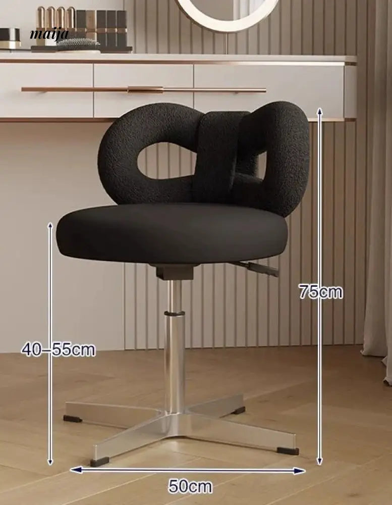 Princess Rotating Cream Dressing Stool from Kaiyashi