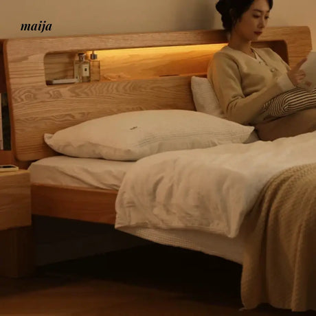 GENJI Brooklyn Solid Wood Bed from GENJI