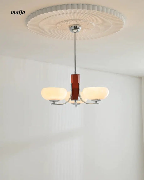 NANCY Solid Wood All-Copper Cream Wind Bedroom Lamp from NANCY
