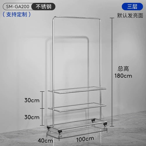 SM Stella Stainless Steel Clothing Prop Stand from SM