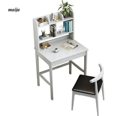 Dakota Adjustable Desk with Bookshelves from maija