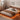 Platform Solid Wood Bed with Storage System from AI