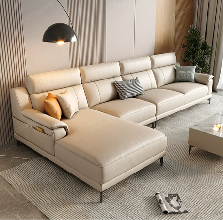DIPU Emilia Retro Italian Leather Sofa from DIPU