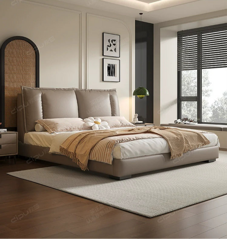 DIPU Rex Italian Luxury Leather Bed from DIPU