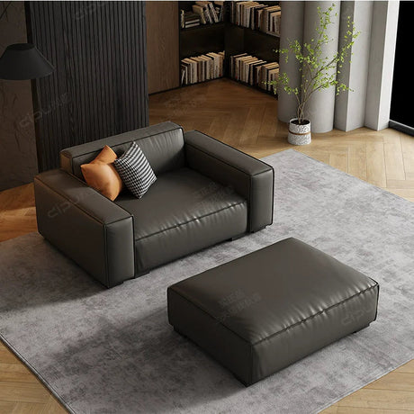 DIPU Keenan Cream Block Light Luxury Sofa from DIPU