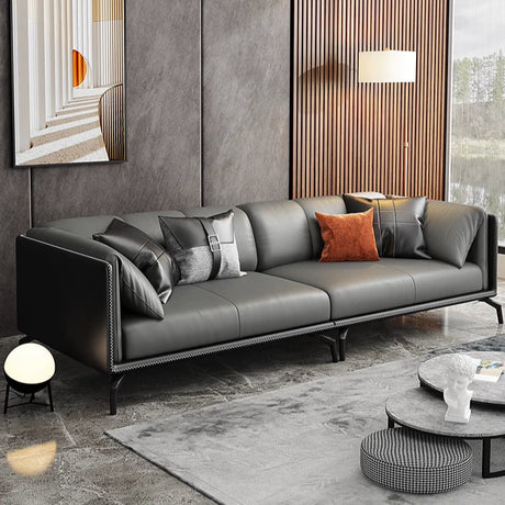 DIPU Kailey Nordic Light Luxury Leather Sofa from DIPU